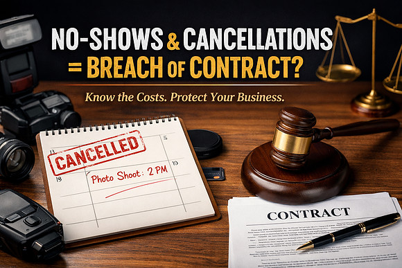 Cancelled shoot and contract breach